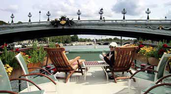 Large Barge Cruising in France...The Understated Luxury of Floating Aboard a Piece of French History 8 bargechairs