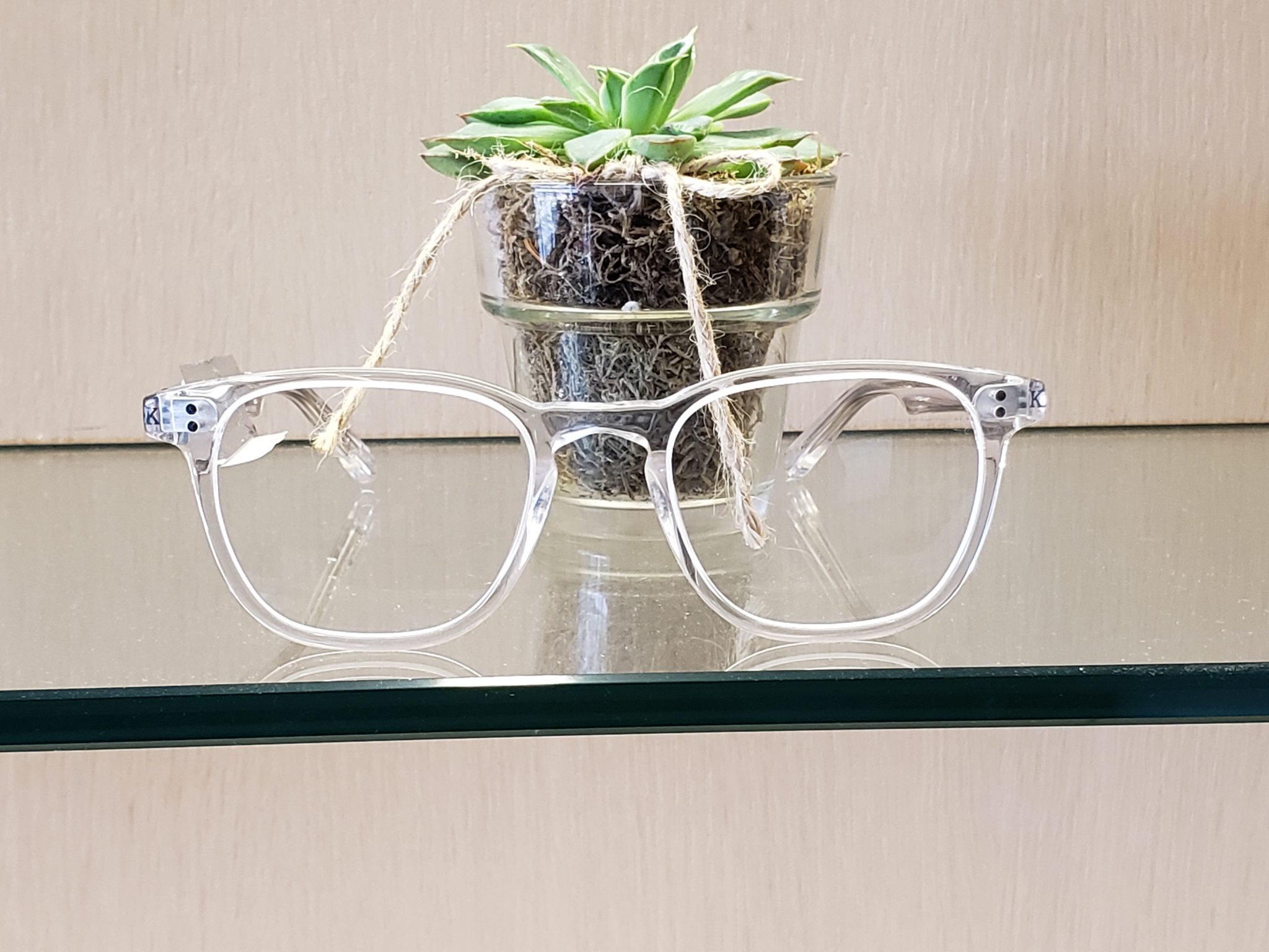 Clear Glass Frames