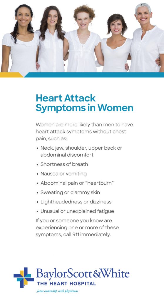 Heart attack women1