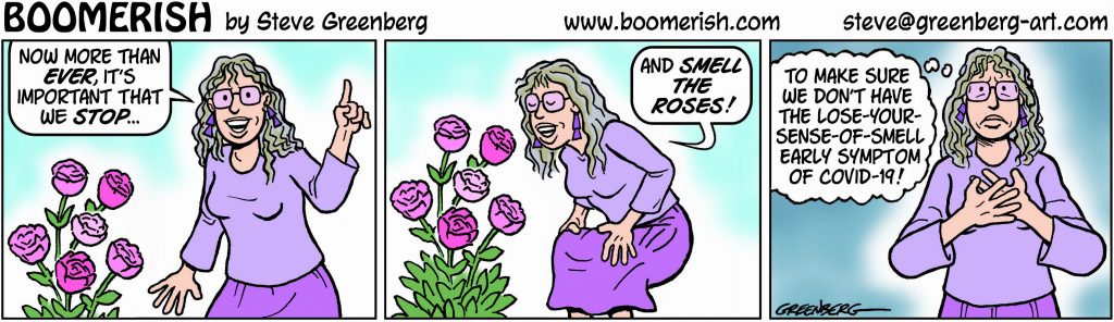 Boomerish Cartoons 58 Boomr Smell Roses