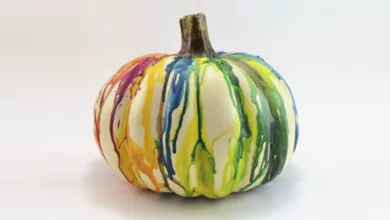 Celebrate Halloween with a Colorful Melted Crayon Pumpkin 9 Pumpkin 1020 1170x596 2020