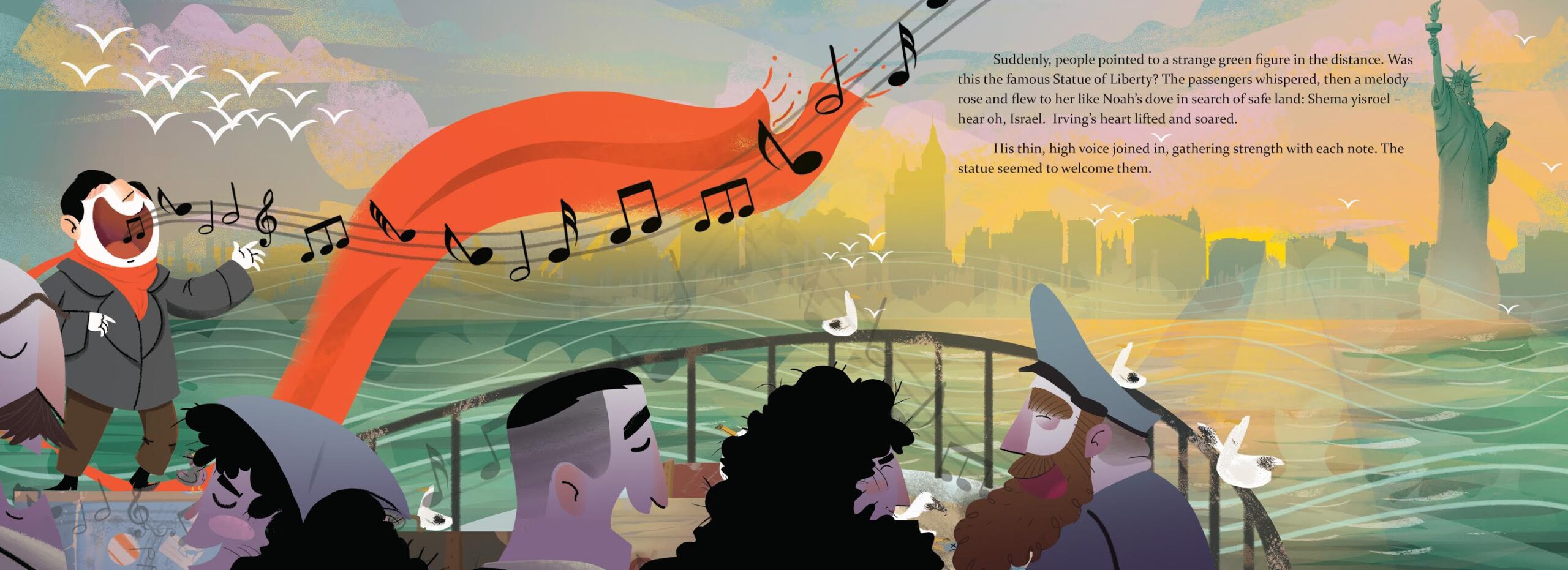 MILA BOOKSIT: Irving Berlin, the Immigrant Boy Who Made America Sing 2 irvingberlinillustration scaled