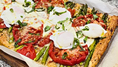 Try this Delicious and Simple Asparagus Tomato Tart 9 Taste Tart 0321 1170x596 2021