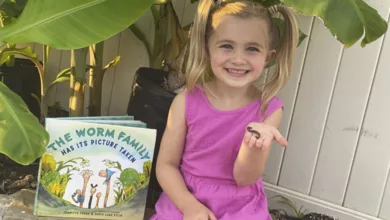 MILA BOOKSIT: The Worm Family Has Its Picture Taken 193 Mila BooksIt Worms 0721 1170x596 2021