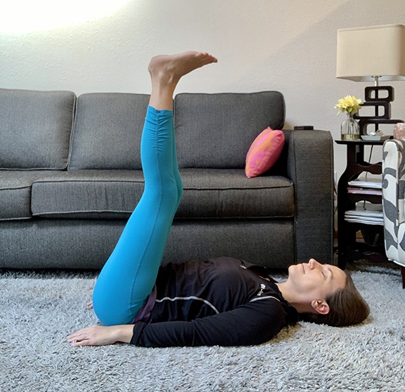 Legs up the wall Ec