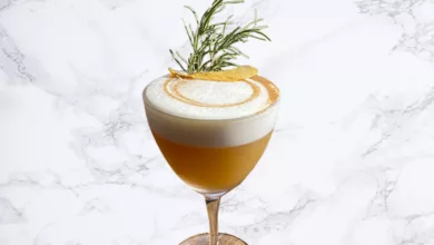 Smoked Pear Cocktail 2 Smoked Pear Cocktail