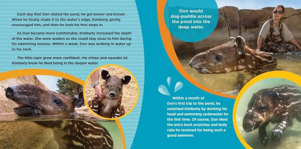 Book Review: Raising Don: The True Story of a Spunky Baby Tapir 3 Raising Don 1 jpg