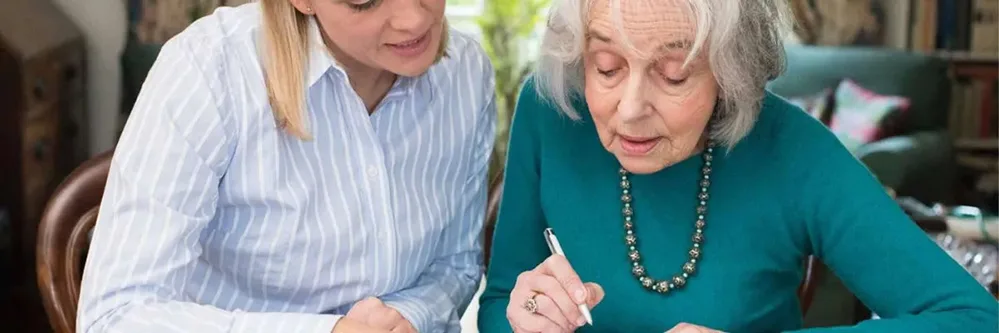 How a Senior Living Advisor Helps Families Find the Right Care 4 Caregiver 5 1200x400 W