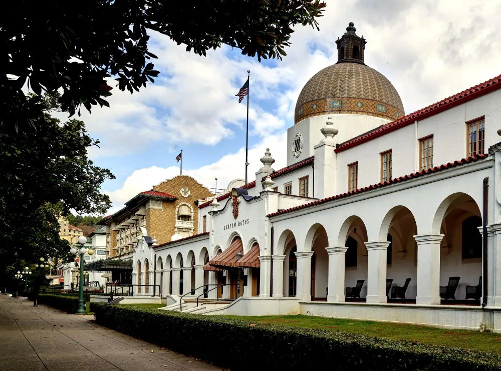 Take a Hike! Explore the Healing Waters and Trails of Hot Springs National Park 2 Quanaw BathhouseF W