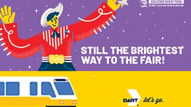 Big Tex and DART 155 Discover Big Tex's insider tip for stress-free State Fair visits! Skip the $40 parking fee, save $5 on admission, and ride DART directly to the gates. Your complete guide.