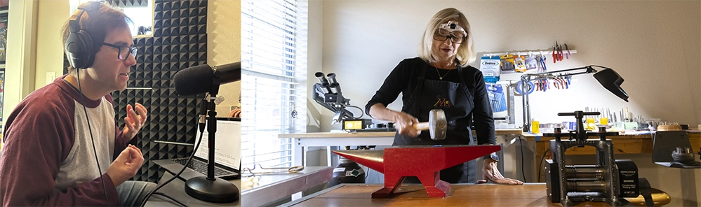 Turning Passion Into Purpose After 50: 3 creatives living their dream 2 Denise Fletcher Jack Pointer