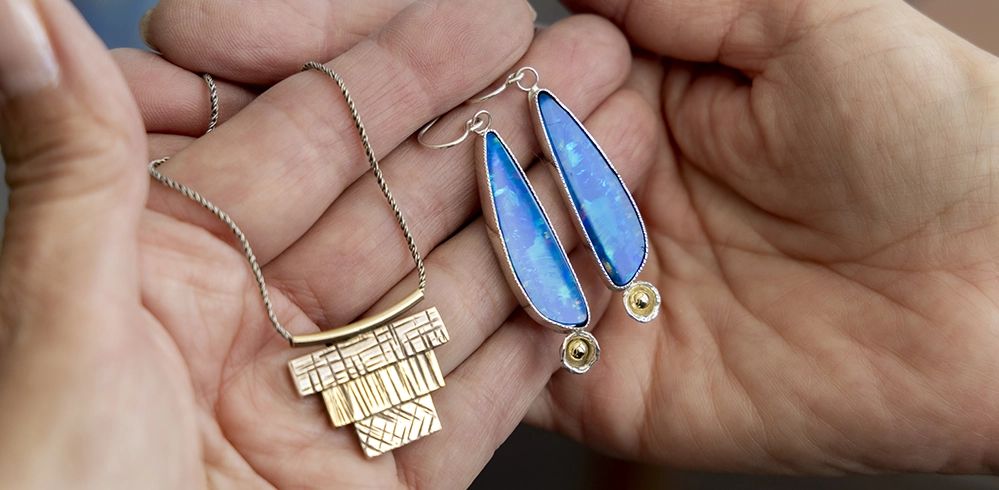 Turning Passion Into Purpose After 50: 3 creatives living their dream 5 Denise Fletcher handmade jewelry