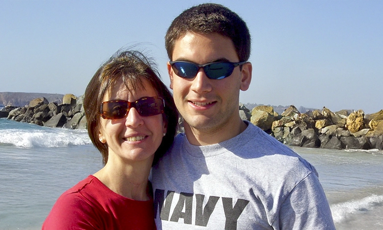 Lisa Keys and her son William—the love that started Good Grief Cook.com