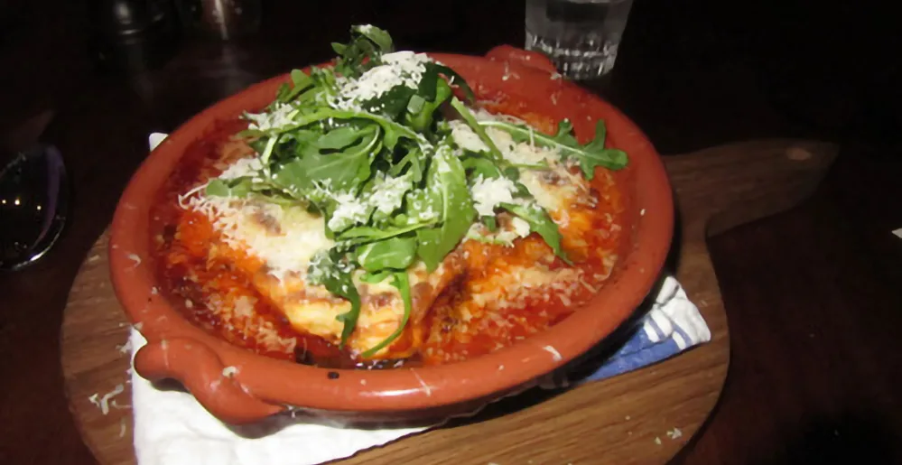 What is Specialty Dining on a Cruise? 3 Lasagna Perfection – available as a specialty dining on a Royal Caribbean cruise