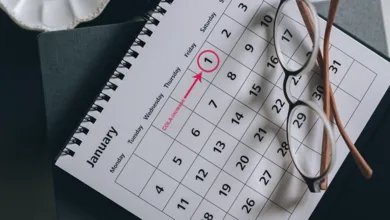 January calendar with Social Security COLA 2.8% increase date circled showing January 1 2026 effective date