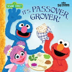 Cover of It's Passover, Grover Sesame Street picture book