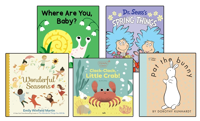Spring Board Books Your Grandkids Will Love