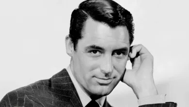 Cary Grant publicity portrait for the 1941 Hitchcock film Suspicion.