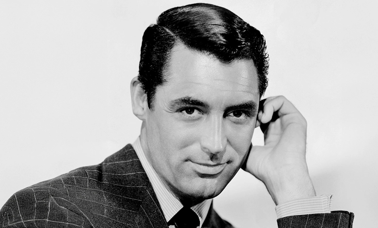 Cary Grant publicity portrait for the 1941 Hitchcock film Suspicion.