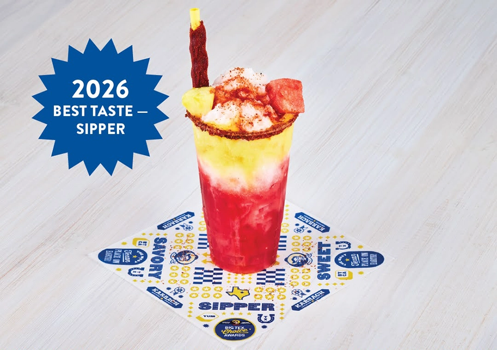 Tropical Coco Fresca by Fruteria Cano, 2026 Big Tex Choice Awards Best Taste Sipper winner